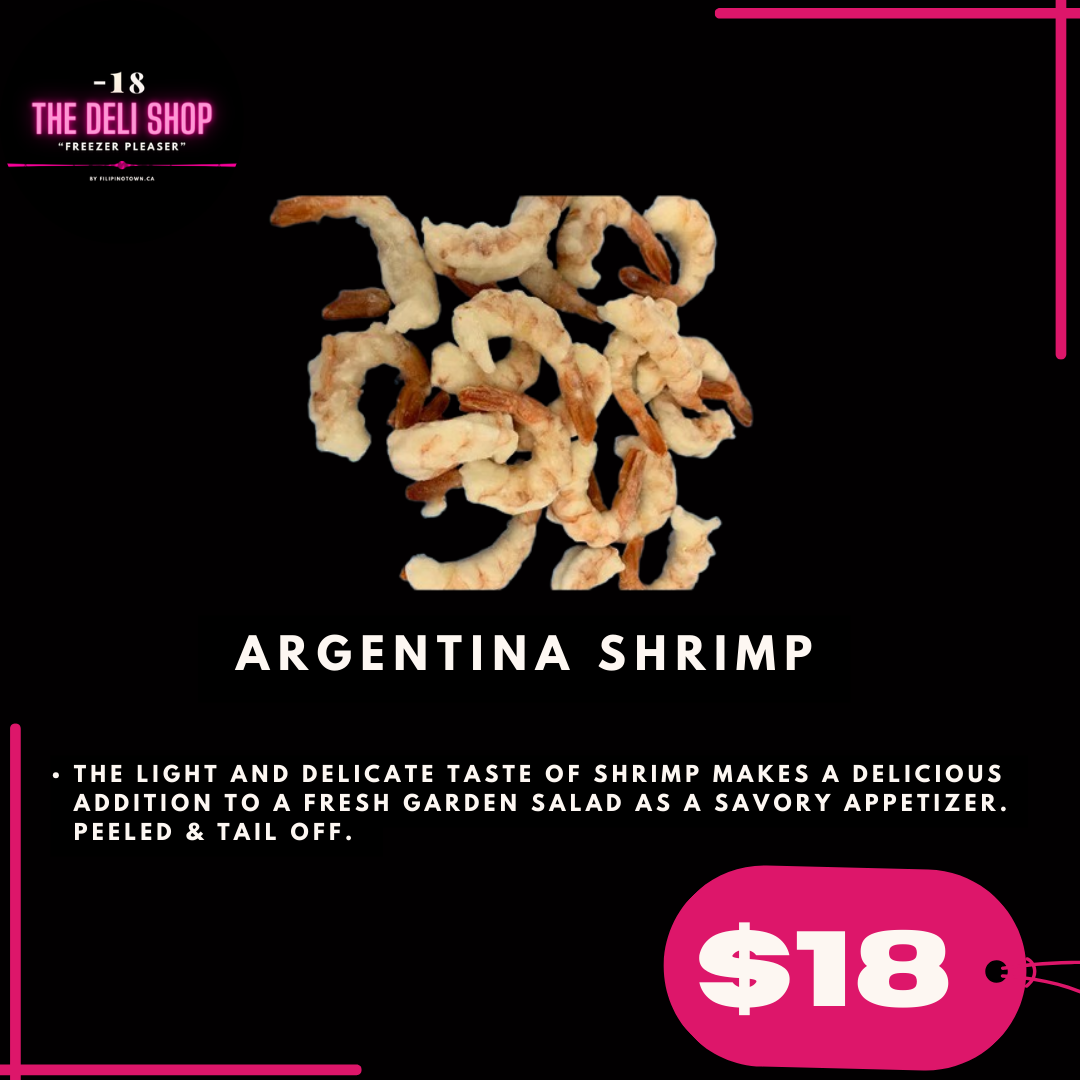 Argentina Shrimp (Packed and Frozen)