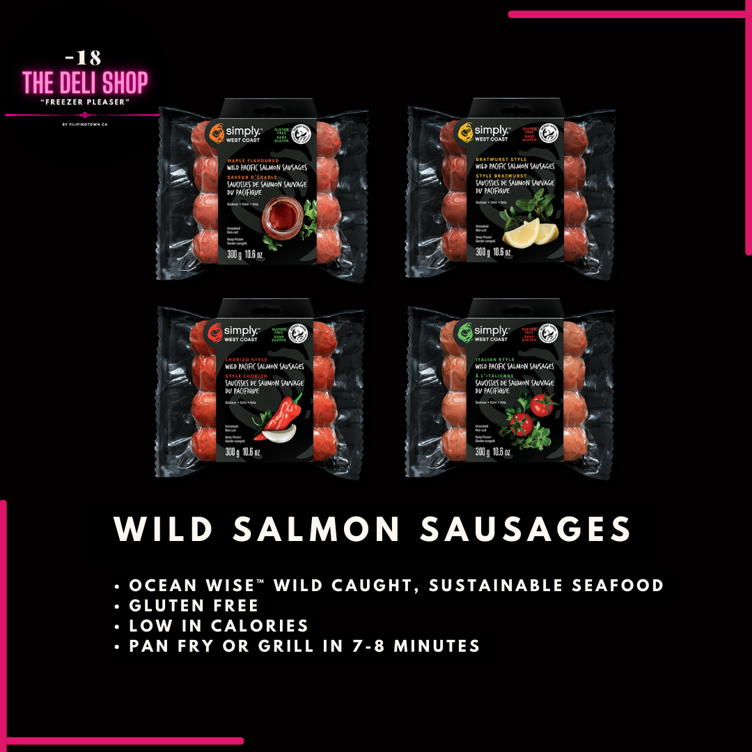 Wild Salmon Sausages