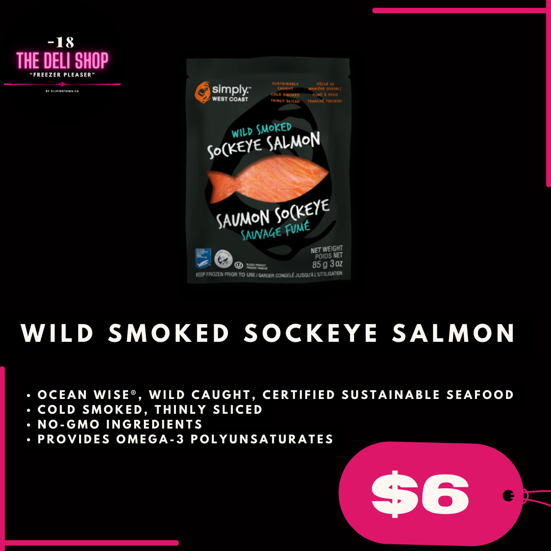 Wild Smoked Sockeye Salmon