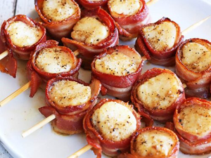 Clear Ocean: Bacon Wrapped Scallops