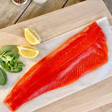 Wild Sockeye salmon fillet