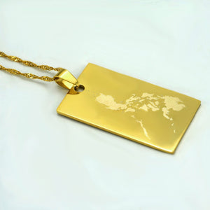 Republic of the Philippines Map Pendant